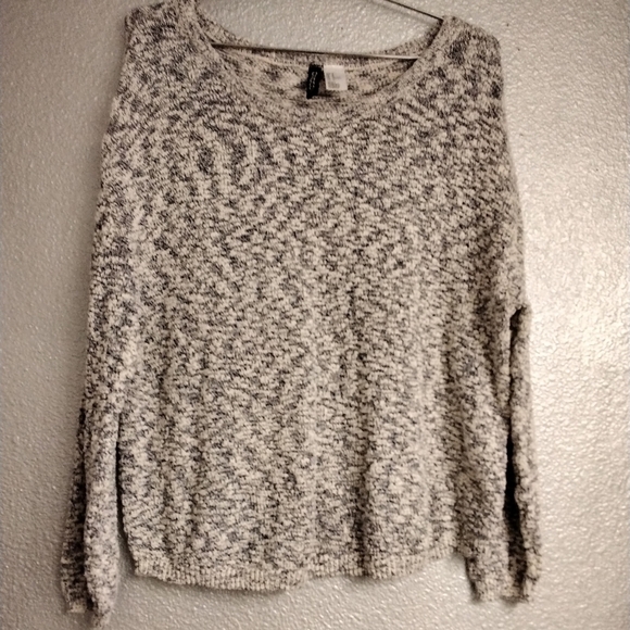 Divided Knit Marled Sweater    Size M - Picture 1 of 3